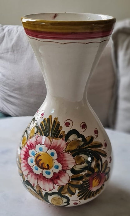 Vase à grosses fleurs