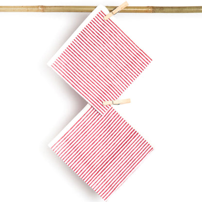 2 serviettes Klimt Pink